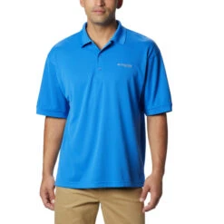Columbia Men's PFG Perfect Cast Polo Short-Sleeve Shirt