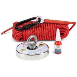 Brute Magnetics 1200 Lb. Neodymium Magnet Fishing Bundle