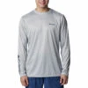 Columbia Men's PFG Terminal Tackle Fish Star Long-Sleeve Shirt