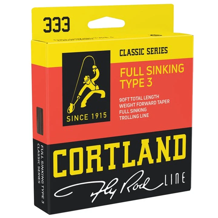 Cortland 333 Classic Full Sinking Type 3 Fly Line