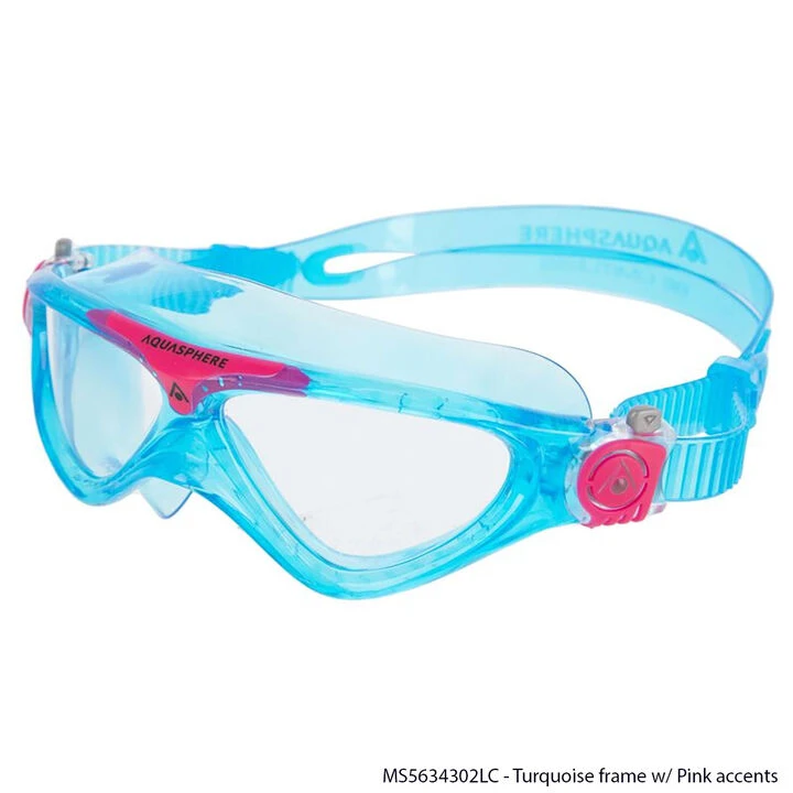 Aqua Sphere Vista Jr. Clear Lens Swim Mask - Image 6