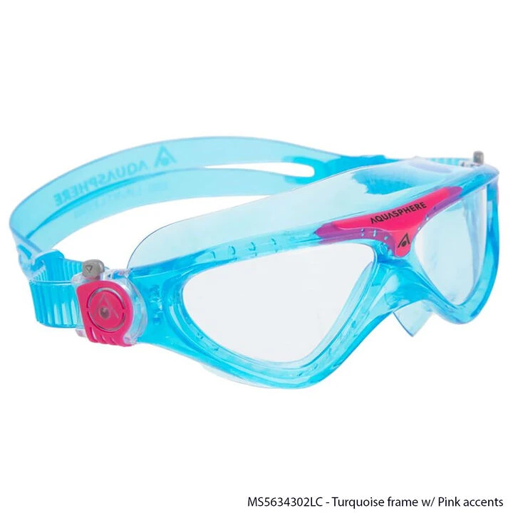 Aqua Sphere Vista Jr. Clear Lens Swim Mask - Image 8