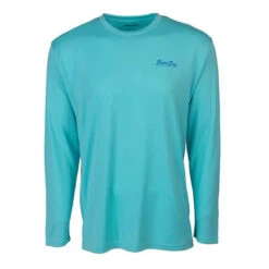 Bimini Bay Men's Cabo Crew V Long-Sleeve Shirt With BloodGuard Plus