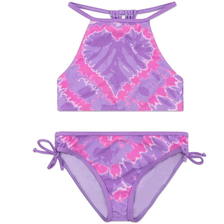 Limeapple Girl's Catalina Printed Tankini Swimsuit, 2-Piece