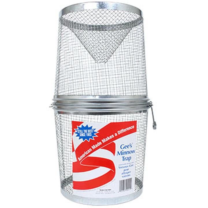 Gees Galvanized Minnow Trap