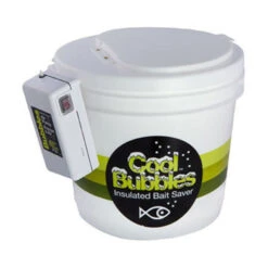 Marine Metal Cool Bubbles Insulated Aerated 3.5 Gallon Bait Container