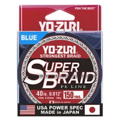 Yo-Zuri SuperBraid Saltwater Fishing Line - 150 Yards