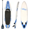 Dunn-Rite White With Blue 11' 0" Inflatable SUP